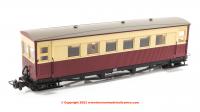 394-027 Bachmann Narrow Gauge Gloucester Bogie Coach Lincolnshire Coast L.R. Crimson & Cream